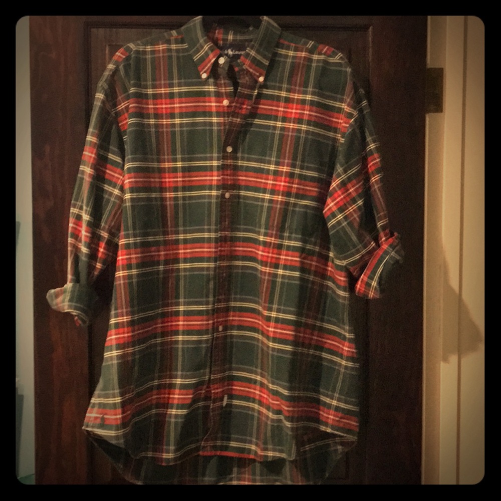 Ralph Lauren Plaid Oxford 🐻